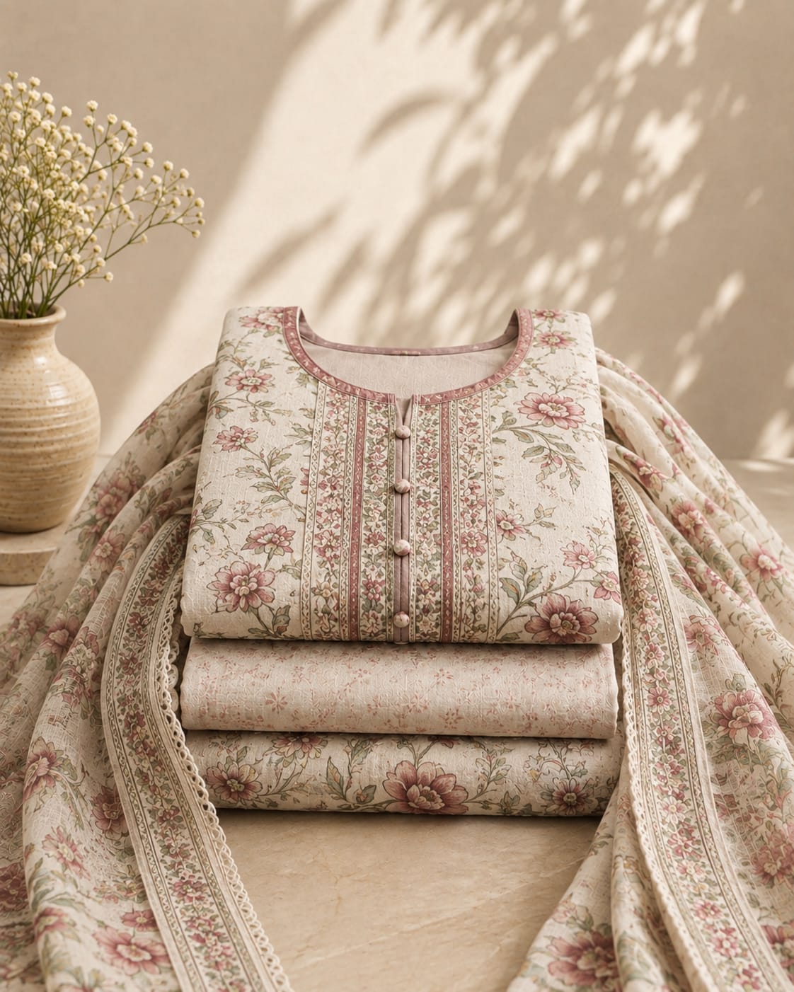 Linen 3 Pc Print