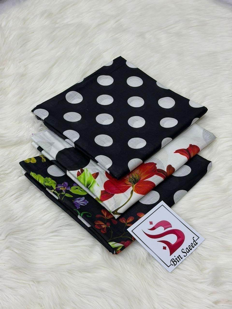 Printed 3 Pc Lawn