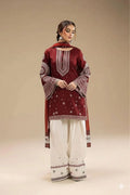 JAZMIN Dhanak Embriodered 3 Piece