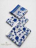 Linen 3 Pc Printed Suit