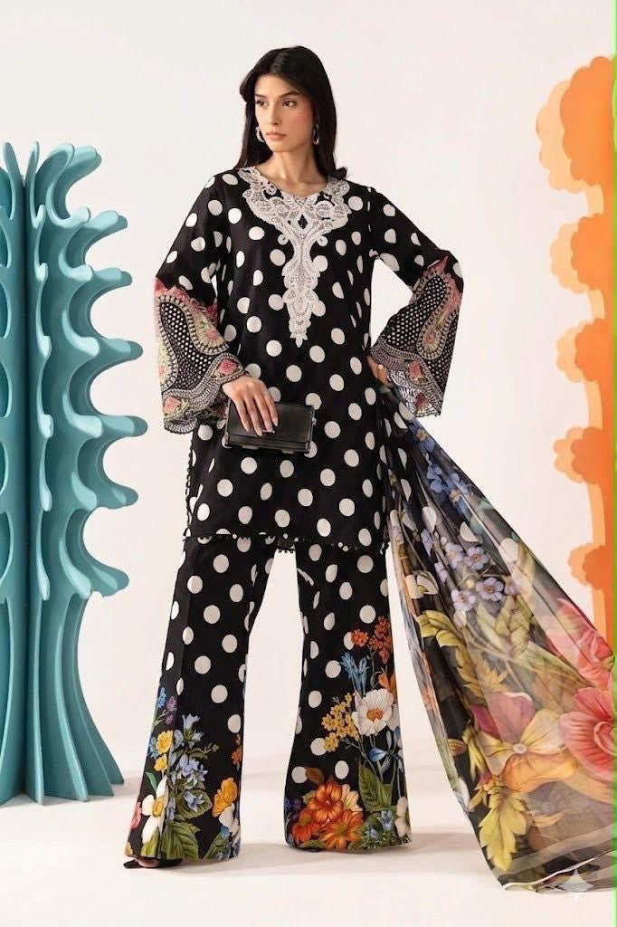Printed 3 Pc Lawn