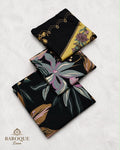Linen 3 Pc Printed Suit