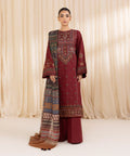 SAPPHIRE Dhanak Embriodered 3 Piece
