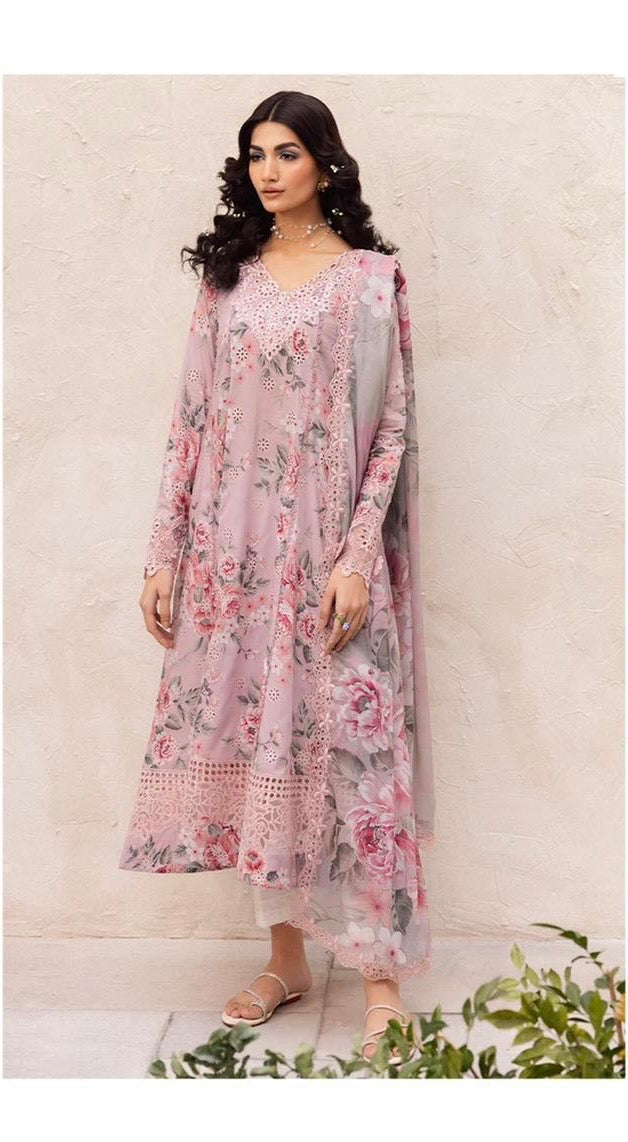Printed 3 Pc Lawn