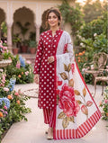 Printed 3 Pc Lawn