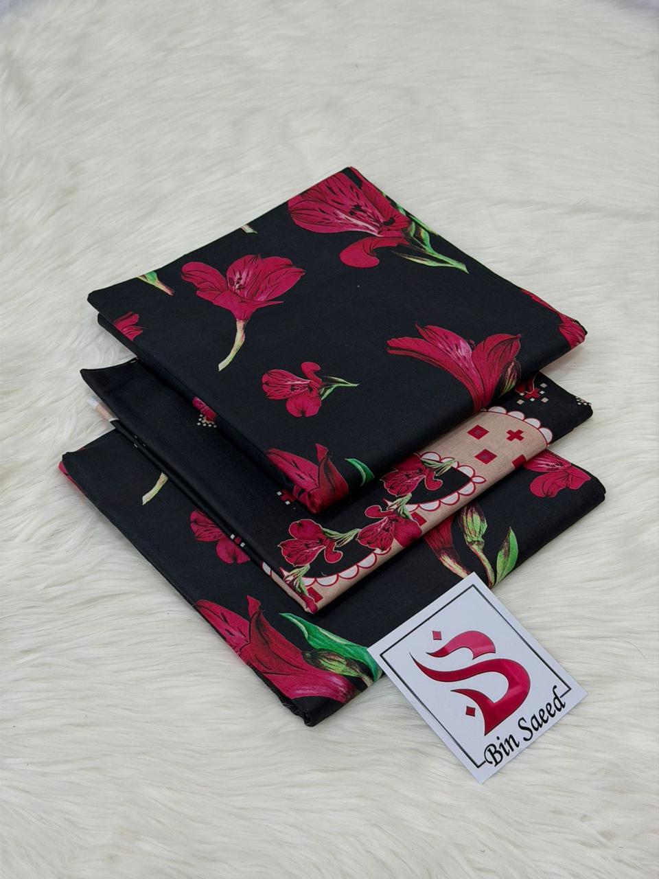 Printed 3 Pc Lawn