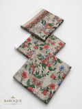 Linen 3 Pc Printed Suit